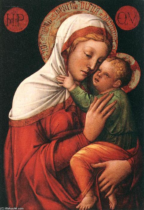 Wikioo.org - The Encyclopedia of Fine Arts - Painting, Artwork by Jacopo Bellini - Madonna with Child