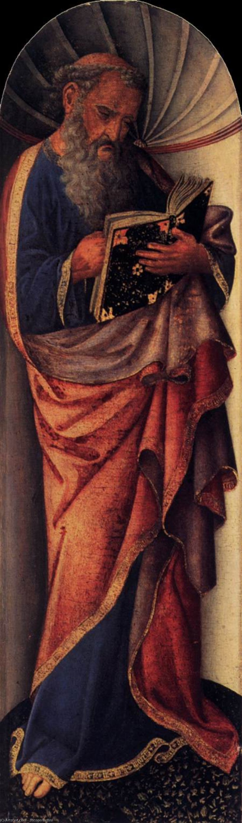 WikiOO.org - Енциклопедия за изящни изкуства - Живопис, Произведения на изкуството Jacopo Bellini - St John the Evangelist