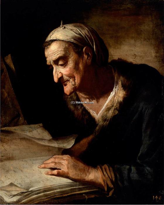 Wikioo.org - The Encyclopedia of Fine Arts - Painting, Artwork by Pietro Bellotti - Old Philosopher