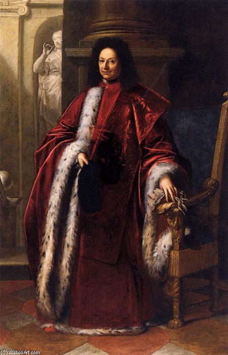 Wikioo.org - The Encyclopedia of Fine Arts - Painting, Artwork by Antonio Bellucci - Portrait of a Procurator