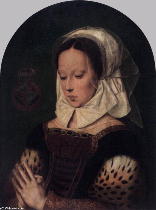 Wikioo.org - The Encyclopedia of Fine Arts - Painting, Artwork by Ambrosius Benson - Woman Praying