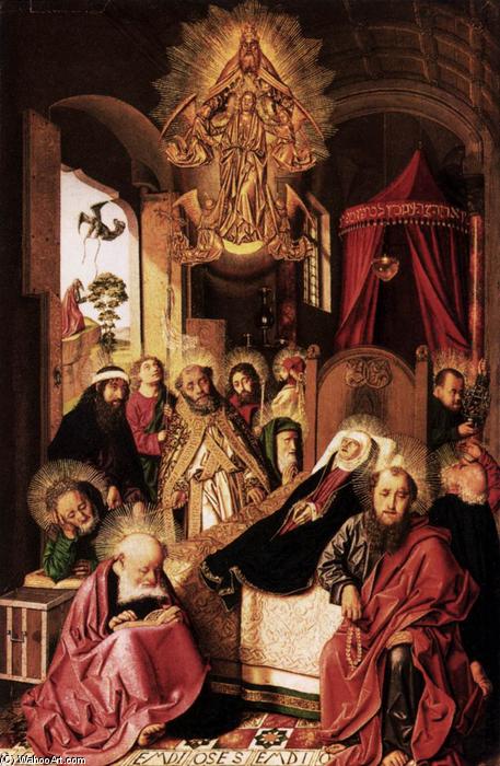 WikiOO.org - Encyclopedia of Fine Arts - Lukisan, Artwork Bartolomé Bermejo - Death of the Virgin