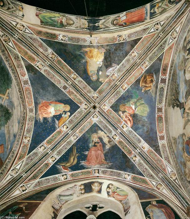 WikiOO.org - Encyclopedia of Fine Arts - Malba, Artwork Bicci Di Lorenzo - The Four Evangelists