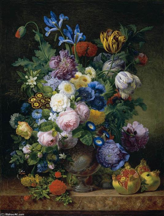 WikiOO.org - אנציקלופדיה לאמנויות יפות - ציור, יצירות אמנות Joseph Pierre Xavier Bidauld - Still-Life
