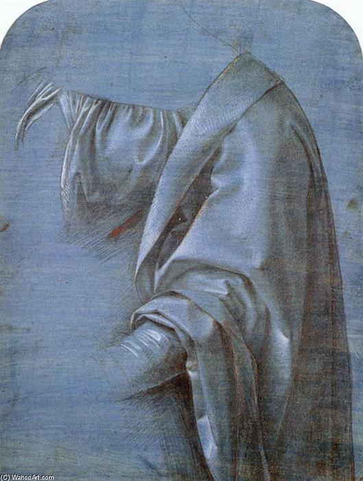 WikiOO.org - Encyclopedia of Fine Arts - Lukisan, Artwork Giovanni Antonio Boltraffio - Study of Drapery