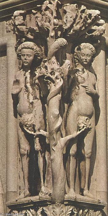 WikiOO.org - Güzel Sanatlar Ansiklopedisi - Resim, Resimler Giovanni Bon - The Fall of Adam and Eve