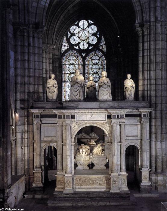 WikiOO.org - Енциклопедія образотворчого мистецтва - Живопис, Картини
 Pierre Bontemps - Tomb of Francis I and Claude de France