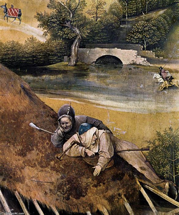 Wikioo.org - สารานุกรมวิจิตรศิลป์ - จิตรกรรม Hieronymus Bosch - Adoration of the Magi (detail) (10)