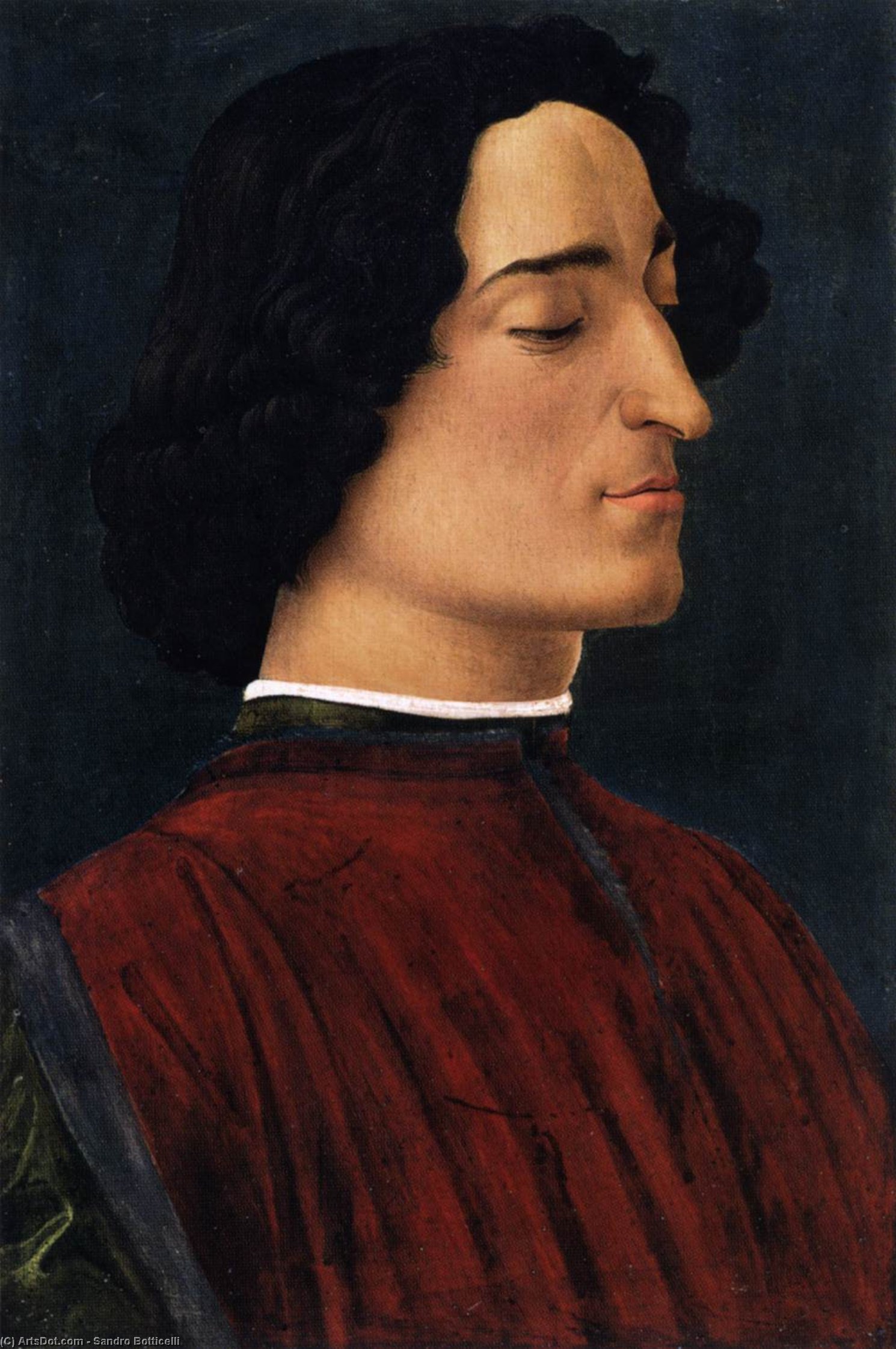 Wikioo.org - The Encyclopedia of Fine Arts - Painting, Artwork by Sandro Botticelli - Giuliano de' Medici