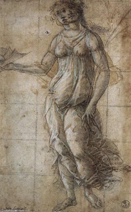 WikiOO.org - Enciclopedia of Fine Arts - Pictura, lucrări de artă Sandro Botticelli - Pallas