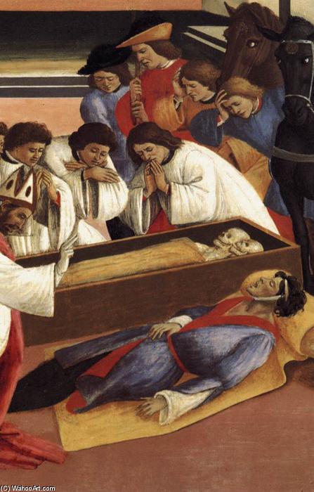 WikiOO.org - אנציקלופדיה לאמנויות יפות - ציור, יצירות אמנות Sandro Botticelli - Three Miracles of St Zenobius (detail)