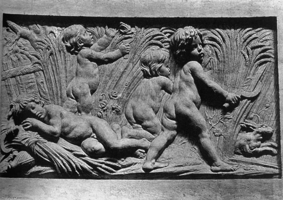 WikiOO.org - Encyclopedia of Fine Arts - Maalaus, taideteos Edme Bouchardon - Fountain (detail)