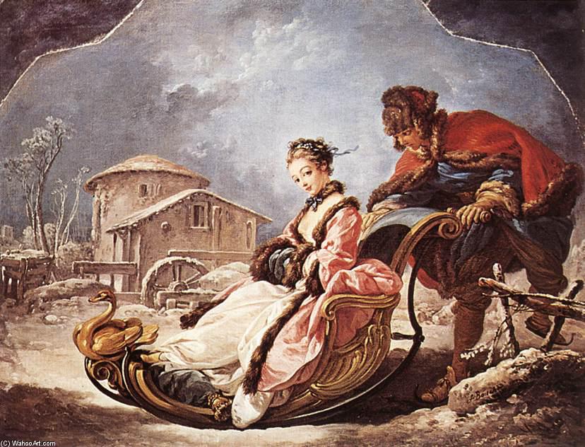 Wikioo.org - The Encyclopedia of Fine Arts - Painting, Artwork by François Boucher - Winter