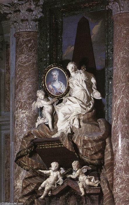 WikiOO.org - Enciklopedija likovnih umjetnosti - Slikarstvo, umjetnička djela Pietro Bracci - Tomb of Maria Clementina Sobieski