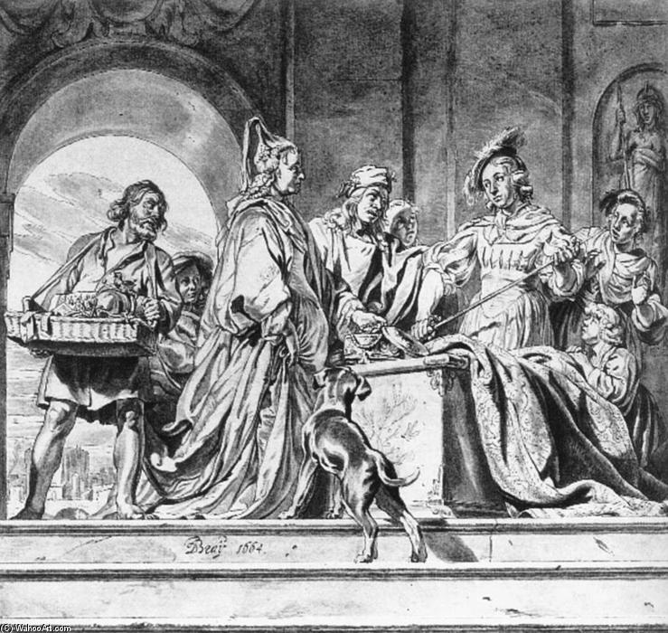 WikiOO.org - Encyclopedia of Fine Arts - Malba, Artwork Jan De Bray - The Discovery of Achilles