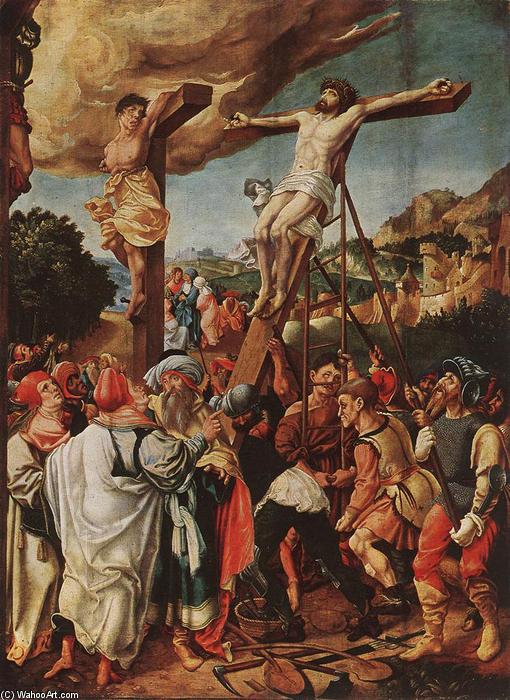 Wikioo.org - Bách khoa toàn thư về mỹ thuật - Vẽ tranh, Tác phẩm nghệ thuật Jörg The Elder Breu - Crucifixion