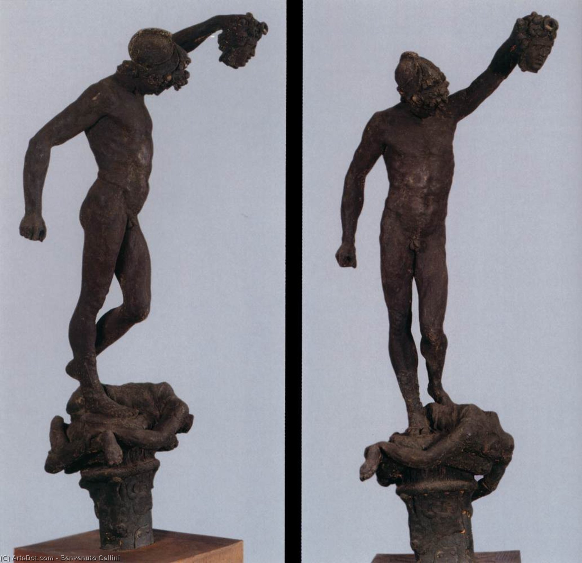 WikiOO.org - Encyclopedia of Fine Arts - Lukisan, Artwork Benvenuto Cellini - Perseus
