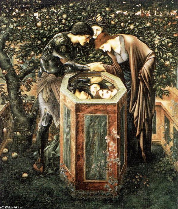 WikiOO.org - 百科事典 - 絵画、アートワーク Edward Coley Burne-Jones - 悪意に満ちたヘッド
