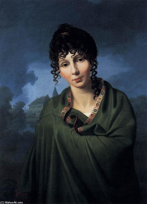 Wikioo.org - The Encyclopedia of Fine Arts - Painting, Artwork by Friedrich Bury - Countess Luise von Voss