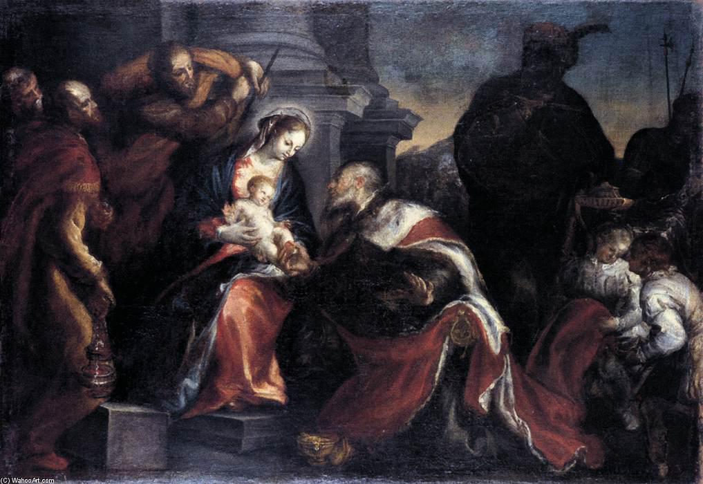 Wikioo.org - The Encyclopedia of Fine Arts - Painting, Artwork by Francisco Camilo - Adoration of the Magi