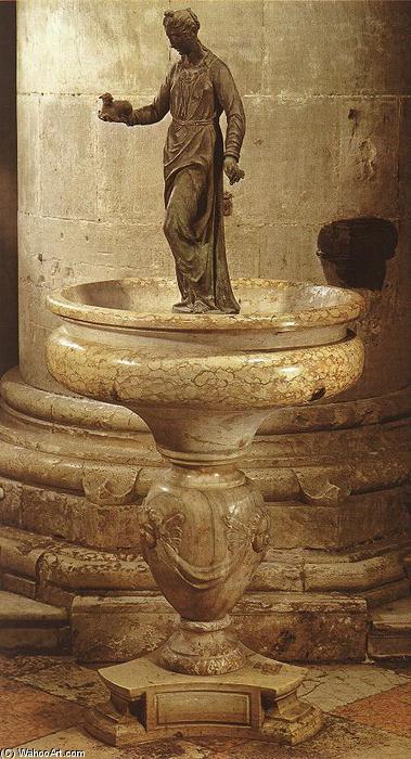WikiOO.org - Encyclopedia of Fine Arts - Lukisan, Artwork Girolamo Campagna - St Agnes (Meekness)