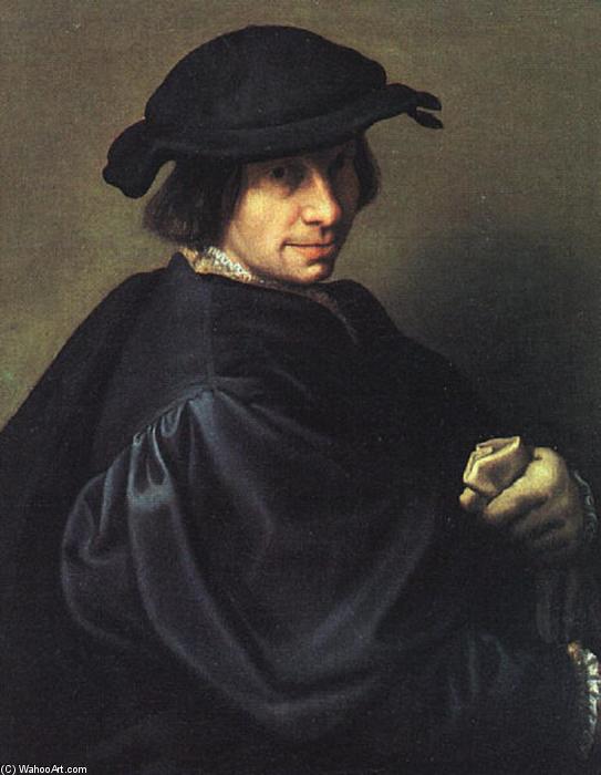 WikiOO.org - Encyclopedia of Fine Arts - Maleri, Artwork Giulio Campi - Portrait of Father Galeazzo Campi