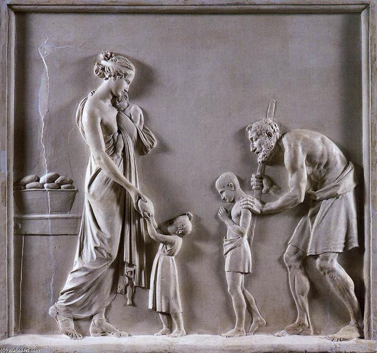 Wikioo.org – L'Enciclopedia delle Belle Arti - Pittura, Opere di Antonio Canova - Feed the Hungry