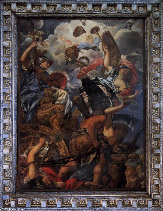 Wikioo.org - The Encyclopedia of Fine Arts - Painting, Artwork by Giovanni Coli - The Triumph of Wisdom