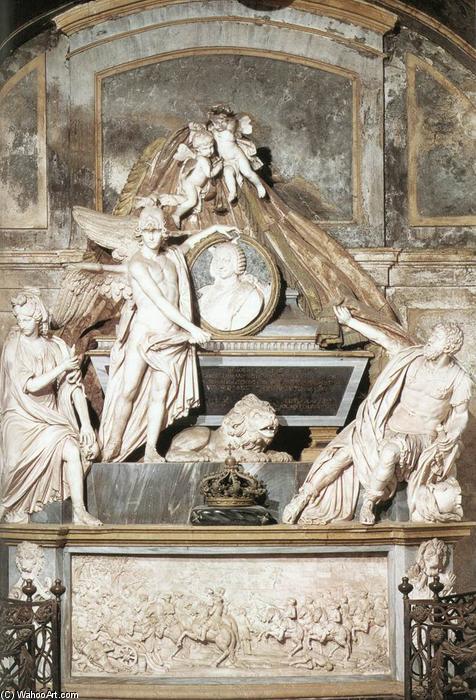 Wikioo.org - The Encyclopedia of Fine Arts - Painting, Artwork by Filippo Collino - Tomb of Carlo Emanuele III