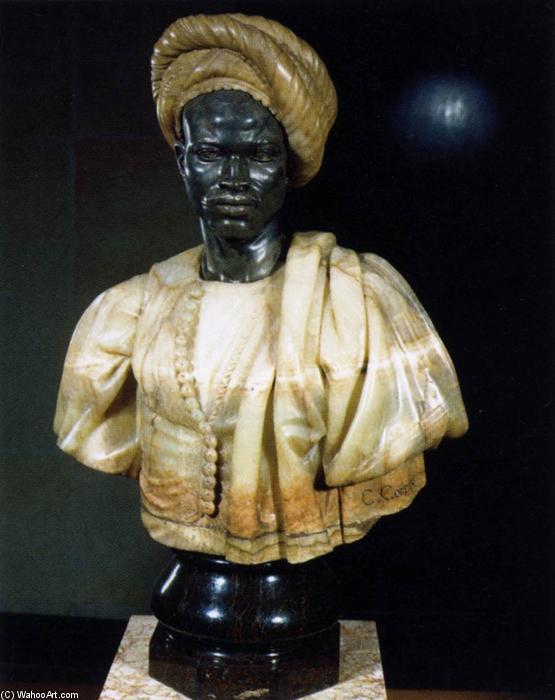 WikiOO.org - Encyclopedia of Fine Arts - Lukisan, Artwork Charles Henri Joseph Cordier - Negro of the Sudan