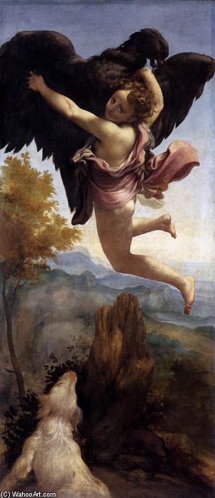 Wikioo.org – L'Encyclopédie des Beaux Arts - Peinture, Oeuvre de Antonio Allegri Da Correggio - Ganymède