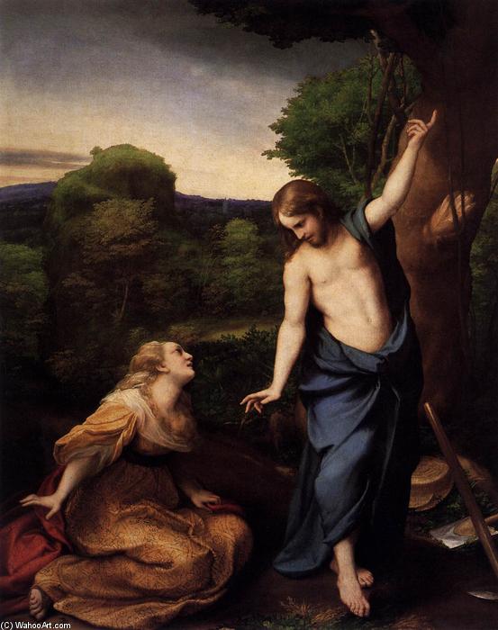 Wikioo.org - The Encyclopedia of Fine Arts - Painting, Artwork by Antonio Allegri Da Correggio - Noli Me Tangere