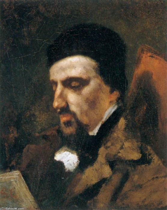 Wikioo.org - The Encyclopedia of Fine Arts - Painting, Artwork by Gustave Courbet - Portrait of Urbain Cuenot