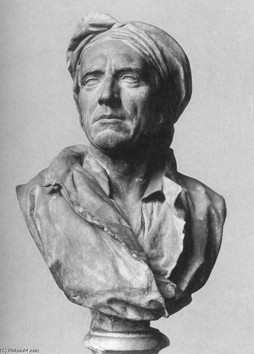 WikiOO.org - Encyclopedia of Fine Arts - Lukisan, Artwork Guillaume Coustou The Elder - Bust of Nicolas Coustou