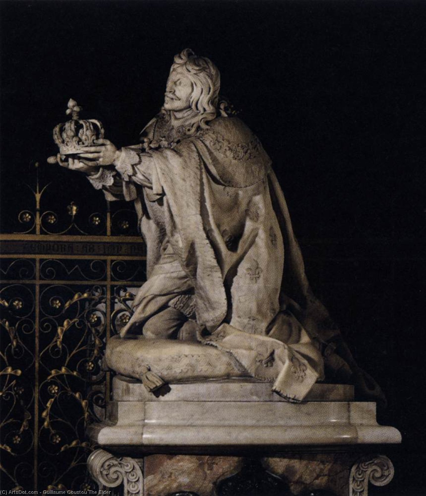 WikiOO.org - Encyclopedia of Fine Arts - Lukisan, Artwork Guillaume Coustou The Elder - Louis XIII
