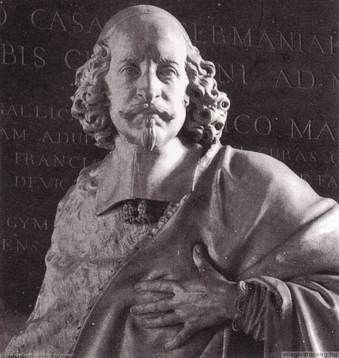WikiOO.org - Enciklopedija likovnih umjetnosti - Slikarstvo, umjetnička djela Antoine Coysevox - Funeral Monument of Mazarin (detail)