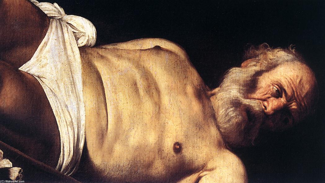 WikiOO.org - 백과 사전 - 회화, 삽화 Caravaggio (Michelangelo Merisi) - The Crucifixion of Saint Peter (detail)