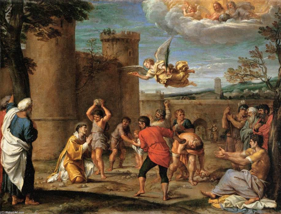 WikiOO.org - Encyclopedia of Fine Arts - Maľba, Artwork Annibale Carracci - The Stoning of St Stephen