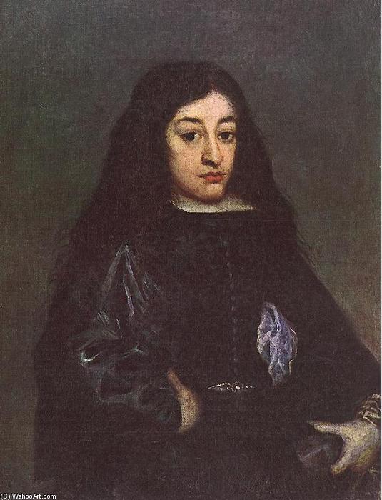 Wikioo.org - สารานุกรมวิจิตรศิลป์ - จิตรกรรม Juan Carreño De Miranda - Portrait of Don Juan José de Austria (?)