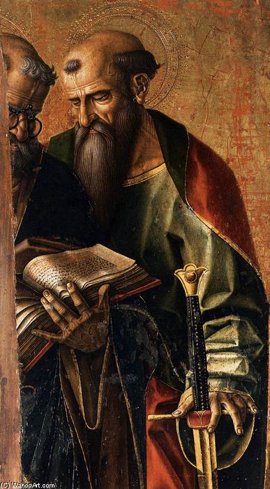 Wikioo.org - The Encyclopedia of Fine Arts - Painting, Artwork by Carlo Crivelli - St Peter and St Paul (detail)