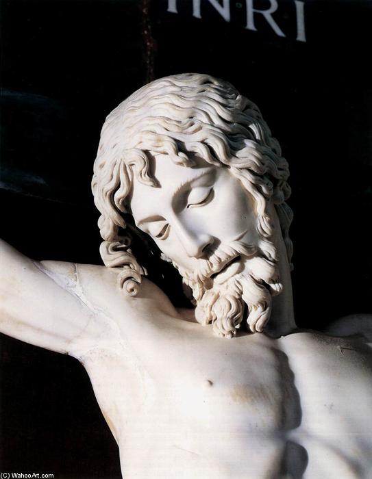 Wikioo.org - The Encyclopedia of Fine Arts - Painting, Artwork by Benvenuto Cellini - Crucifix (detail)