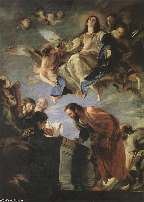 Wikioo.org - The Encyclopedia of Fine Arts - Painting, Artwork by Mateo The Younger Cerezo - The Assumption of the Virgin