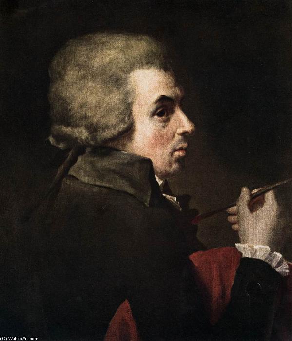 Wikioo.org – L'Enciclopedia delle Belle Arti - Pittura, Opere di Jacques Louis David - autoritratto