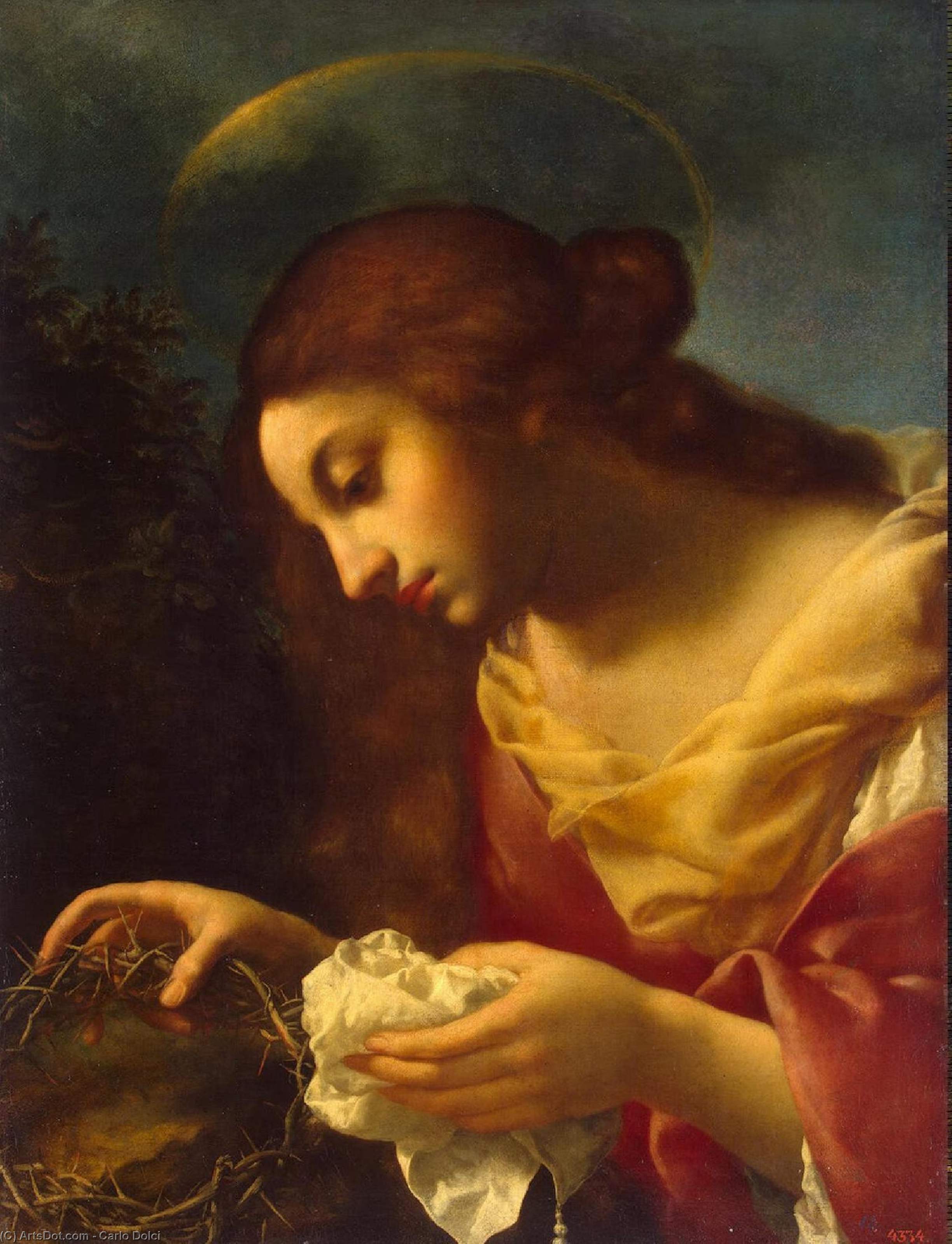 Wikioo.org - The Encyclopedia of Fine Arts - Painting, Artwork by Carlo Dolci - St Mary Magdalene