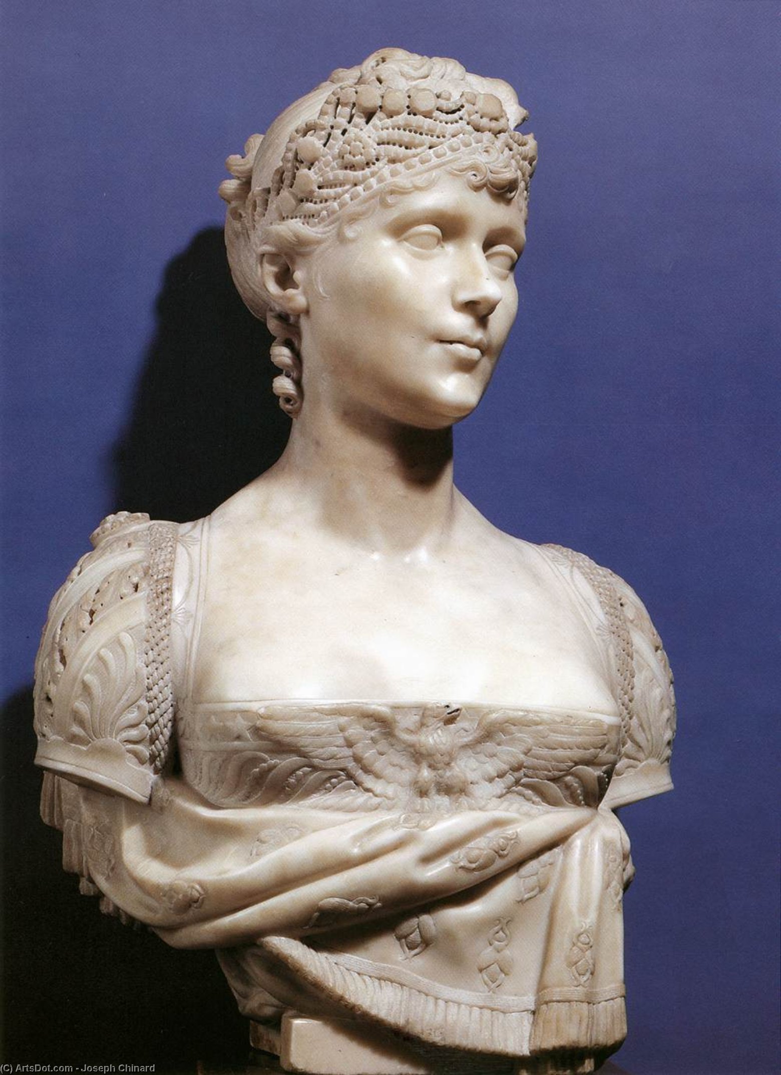 WikiOO.org - Enciklopedija likovnih umjetnosti - Slikarstvo, umjetnička djela Joseph Chinard - Bust of Empress Josephine