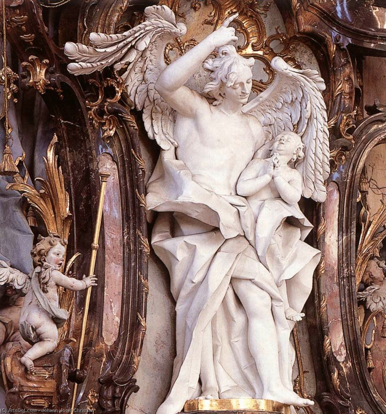 Wikioo.org – La Enciclopedia de las Bellas Artes - Pintura, Obras de arte de Johann Josef Christian - ángel