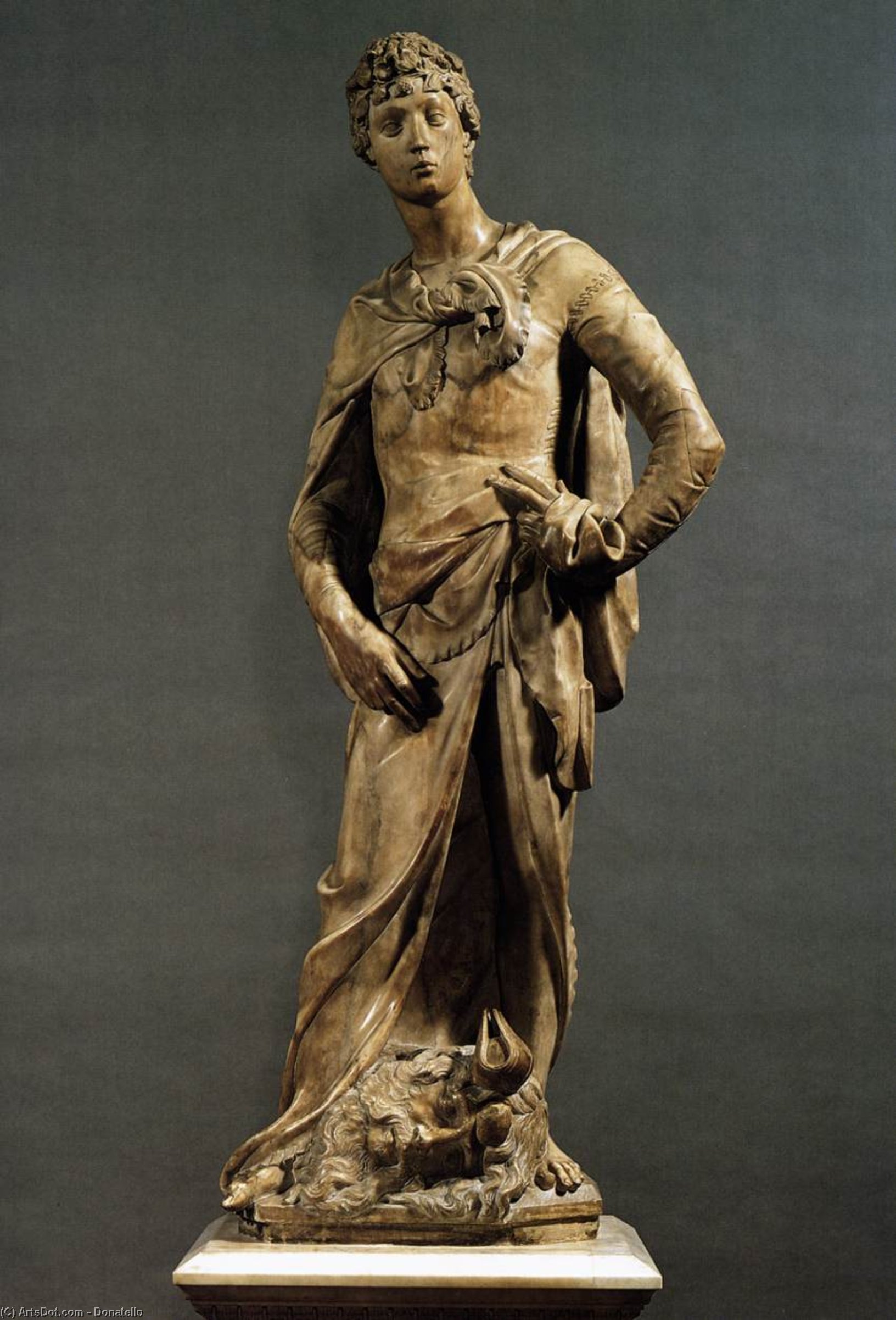 WikiOO.org - Encyclopedia of Fine Arts - Maleri, Artwork Donatello - David