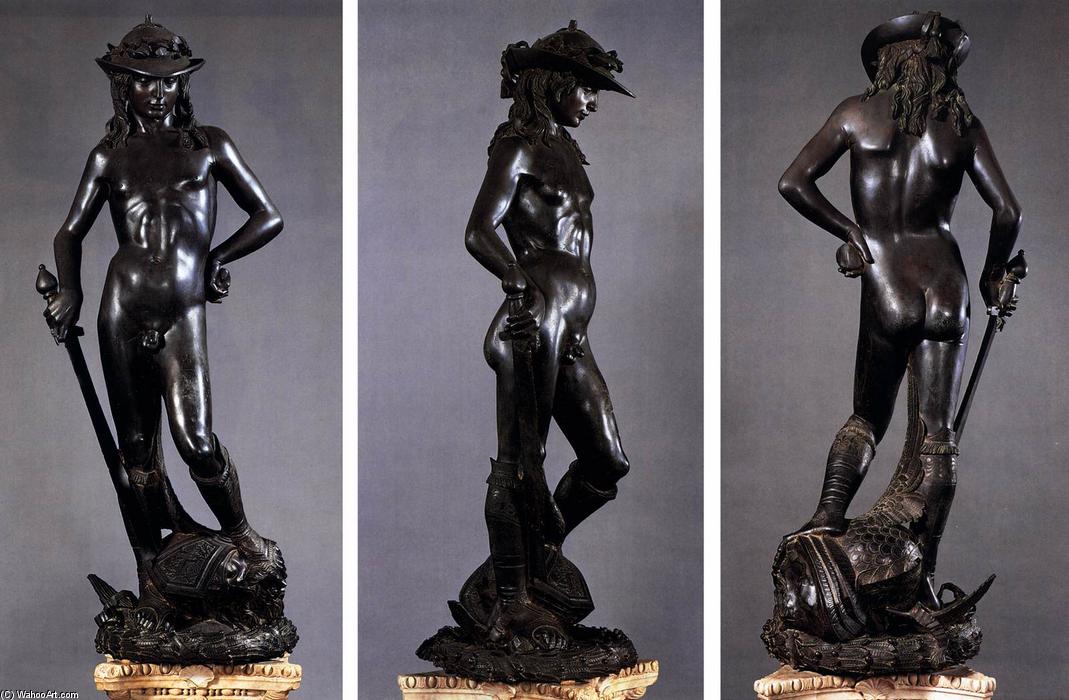 WikiOO.org - Encyclopedia of Fine Arts - Maalaus, taideteos Donatello - David