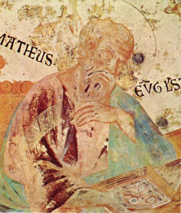 Wikioo.org - The Encyclopedia of Fine Arts - Painting, Artwork by Cimabue - St Matthew (detail)