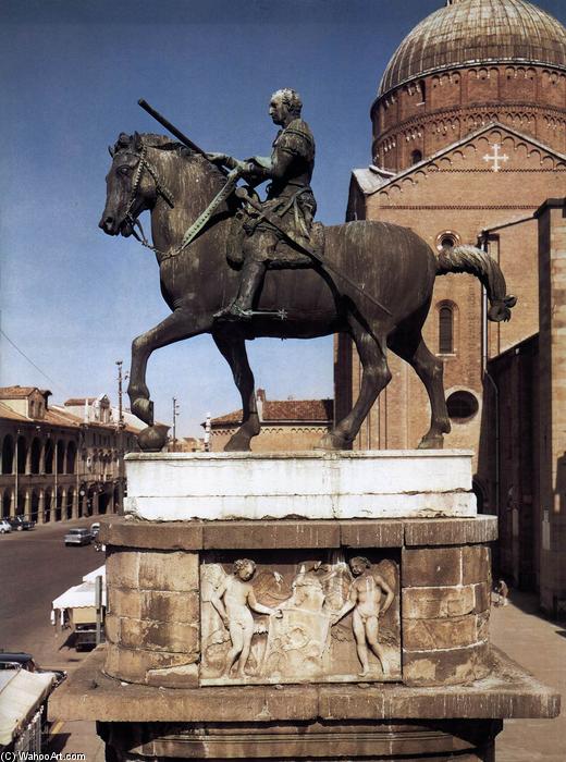 WikiOO.org - Encyclopedia of Fine Arts - Lukisan, Artwork Donatello - Equestrian Statue of Gattamelata